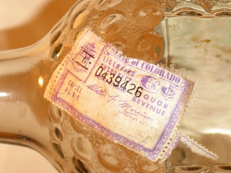 Carbone Wine Tax Stamp